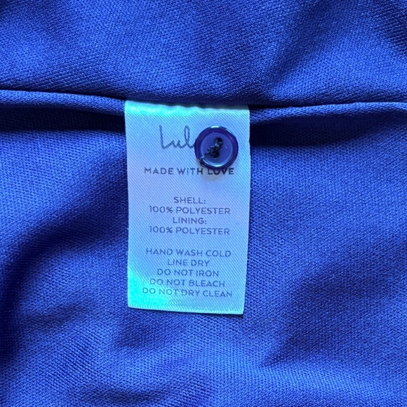 Lulus Here and Luau Navy Multi Floral Print Swing Dress - Picture 5 of 7